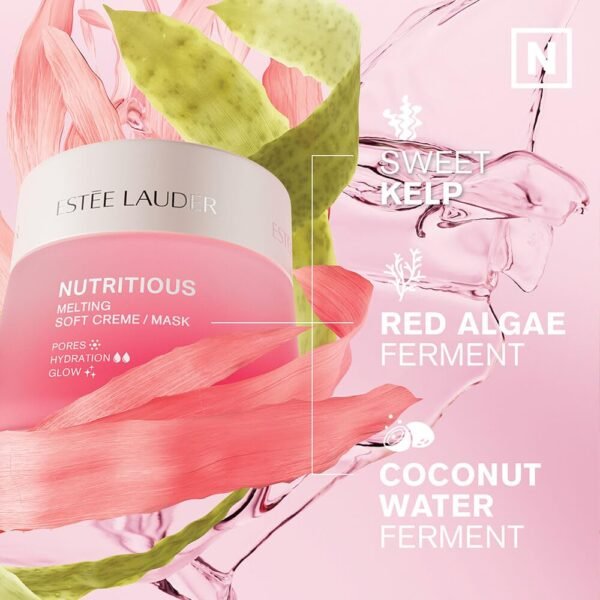 Estée Lauder Nutritious Melting Soft Cream Moisturizer/Face Mask with Niacinamide | Pore Minimizing - Image 4