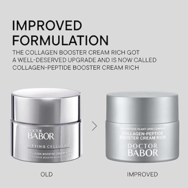BABOR DOCTOR Collagen-Peptide Booster Cream, Peptide Plant Complex, Supports Collagen Production while Reducing Wrinkles, Improve Elasticity to Plump and Hydrate the Skin, 1.69 oz - Image 3