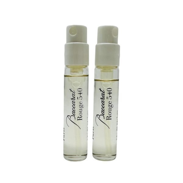 2 B.accarat R.ouge 540 Eau De Parfum Spray Sample Vial 0.06 fl.oz/ 2ml each - Image 2