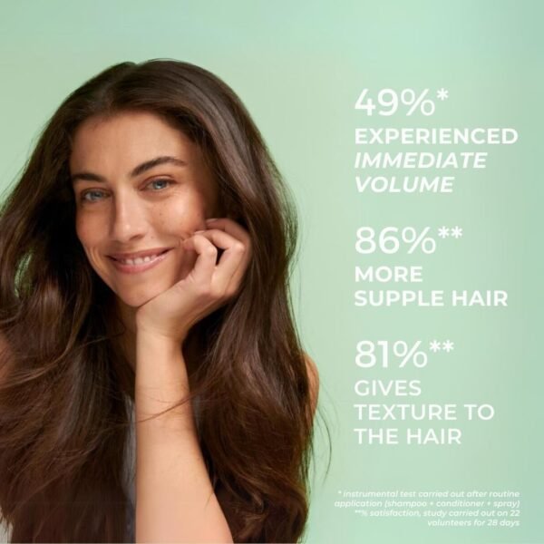 PHYTO VOLUME Volumizing Shampoo, Lightweight, For Fine Hair and Thin Hair, Instant Volume, 8.45 fl. oz - Image 3