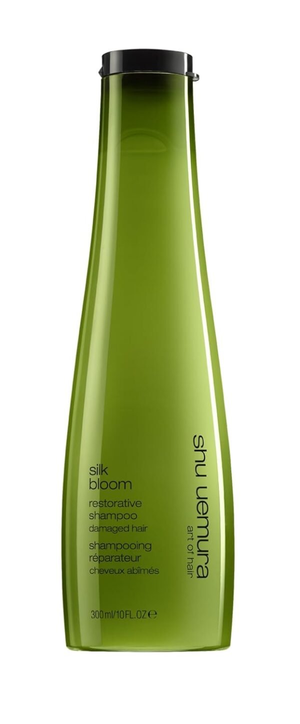 Silk Bloom Shampoo For Damaged Hair - Gently Cleanses and Repairs, Nourishes Damaged Strands, With Japanese Argan Oil, 10 Fl Oz - Image 2