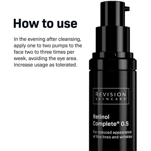 Revision Skincare Retinol Complete® 0.5 Anti Aging Serum, Reduces Fine Lines and Wrinkles, Hydrating and Smoothing - Image 5