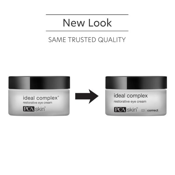 PCA SKIN Ideal Complex Restorative Under Eye Cream, Brightening Eye Cream for Dark Circles, 0.5 fl oz Jar - Image 3