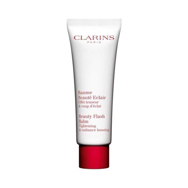 Clarins Beauty Flash Balm | 3-In-1 Hydrating 10-Minute Face Mask, Make-Up Primer, or Quick Pick Me Up Radiance Booster | Moisturizes, Brightens and Visibly Tightens | Non-Oily and Non-Comedogenic - Image 2