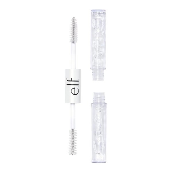 e.l.f. Clear Brow & Lash Mascara, Dual-Sided Brushable Clear Gel For Groomed Brows & Eyelashes, Long-Wear Conditioning Formula, Vegan & Cruelty-Free - Image 2