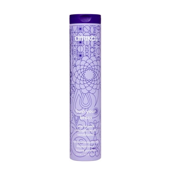amika bust your brass cool blonde strength repair conditioner - Image 2