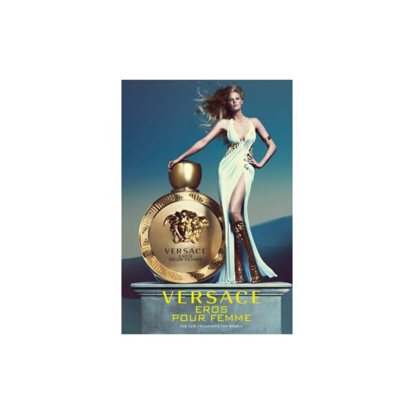 Versace Eros Pour Femme Eau de Parfum Spray, 3.4 Ounce - Image 6