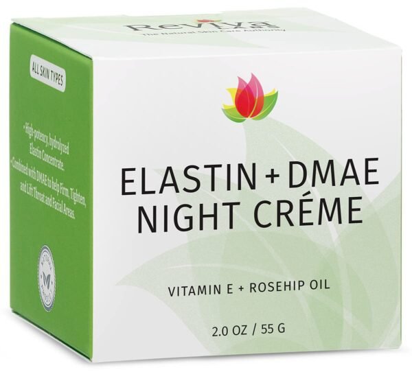 REVIVA LABS - Elastin + DMAE Night Créme (2.oz) - Image 3