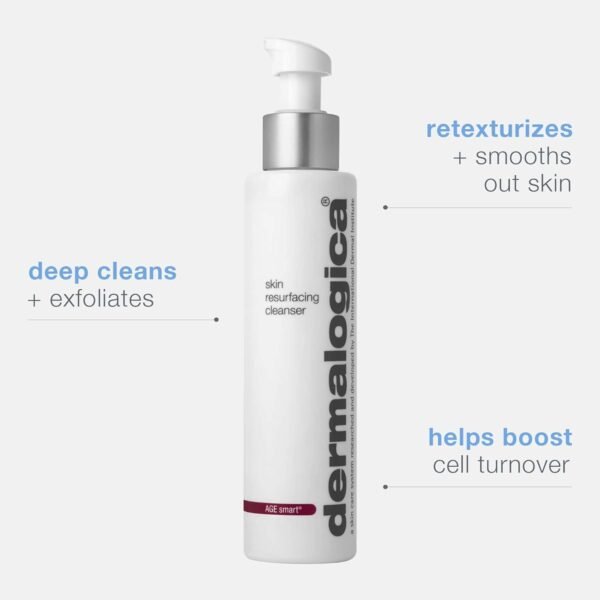 Dermalogica Skin Resurfacing Cleanser - Dual-Action Anti-Aging Exfoliating Face Wash and Cleanser - Smoothes Skin with Lactic Acid - Image 4