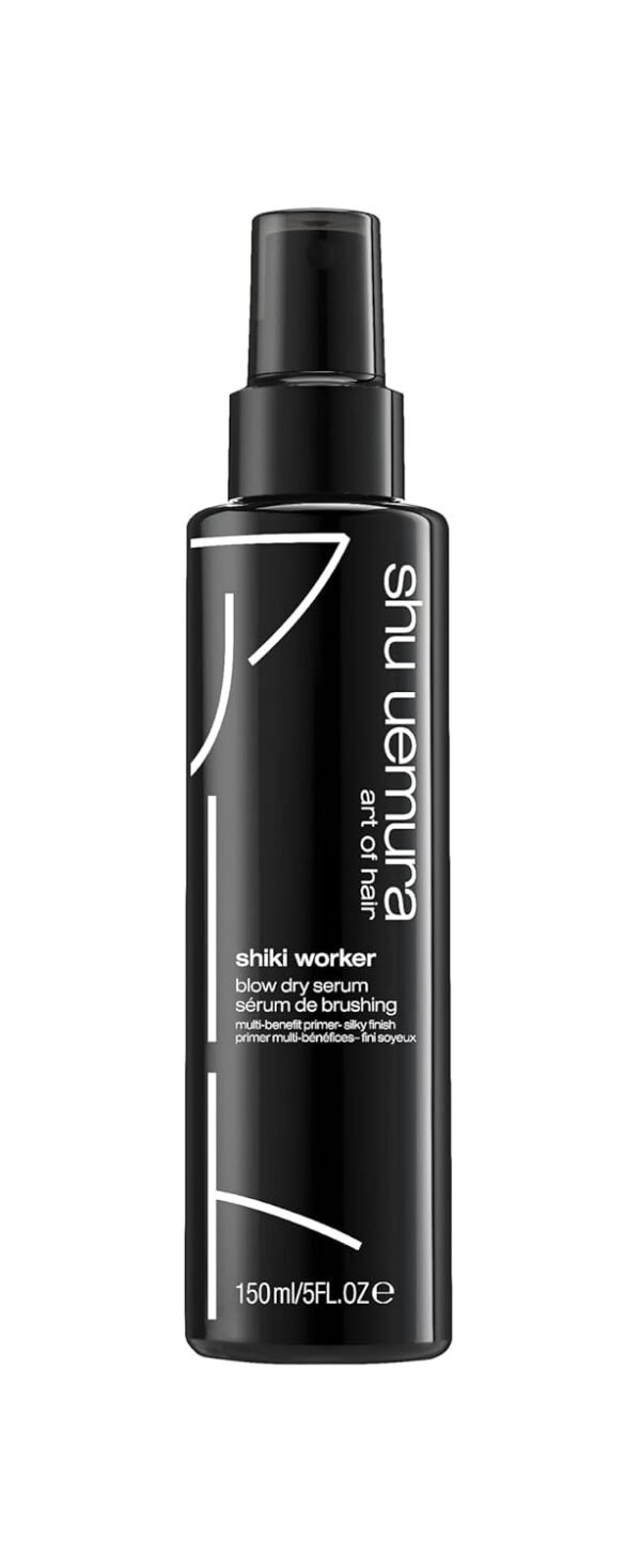 Shiki Worker Multi-Benefit Hair Primer - Shine & Straightening Primer, Reduces Frizz and Smooths Texture, For Air-Drying and Blowouts, 5 Fl Oz - Image 2