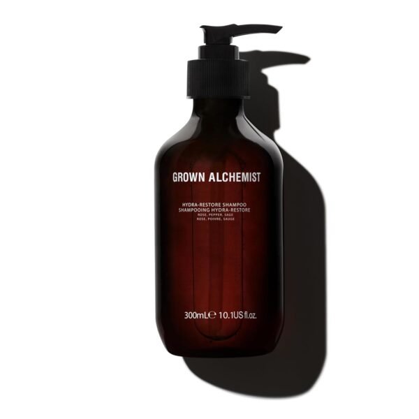 Grown Alchemist Hydra-Restore Rose Black Pepper & Sage Gentle+Moisturizing Daily Shampoo, 300mL - Image 2