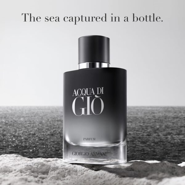 Armani Beauty - Acqua di Giò - Parfum - Cologne for Men - Fresh & Woody Men’s Fragrance - Bergamot, Ginger, Marine, Geranium, Rosemary, Clary Sage, Patchouli, Incense Notes - Image 4