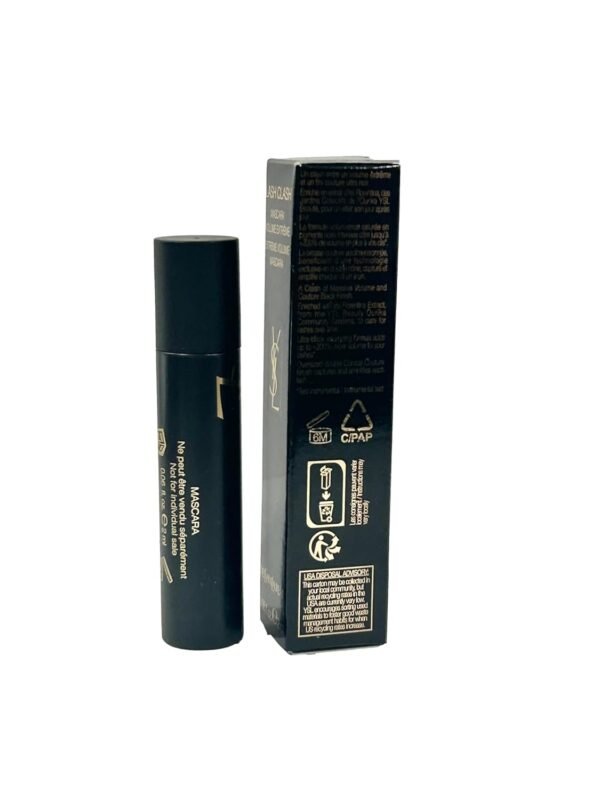 Yves Saint Laurent YSL Mascara LASH CLASH Noir Black SMALL 2 ML 0.06 FL OZ MINI TRAVEL SIZE - Image 3