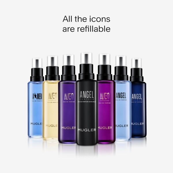 MUGLER Angel Fantasm - Eau de Parfum Refill - Womens Perfume - With Pineapple, Coconut & Patchouli Accords - Long Lasting Fragrance - 3.3 Fl Oz - Image 6