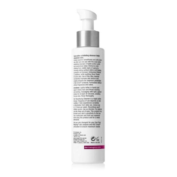 Dermalogica Skin Resurfacing Cleanser - Dual-Action Anti-Aging Exfoliating Face Wash and Cleanser - Smoothes Skin with Lactic Acid - Image 3