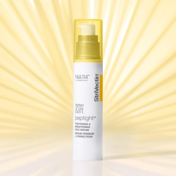 StriVectin Tighten and Lift Peptight Tightening and Brightening Face Serum with Peptides for Even Skin Tone, 1.7 Fl Oz - Image 9