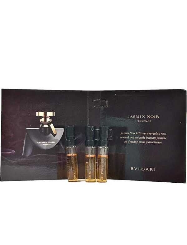 BVLGARI Jasmin Noir L'essence Perfume Sample vial WOMEN Vials 1.5 ml / 0.05 Fl Oz Pack of 3 - Image 4