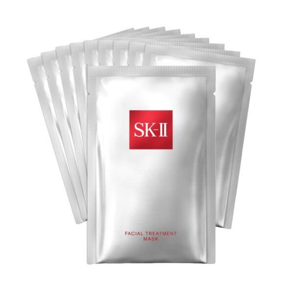 SK-II Facial Masks - Brightening Face Mask Sheets to Help Improve Tone, Texture & Radiance - Anti-Aging Treatment for Replenished Moisture & Visibly Healthier Skin (10 Count) - Image 2