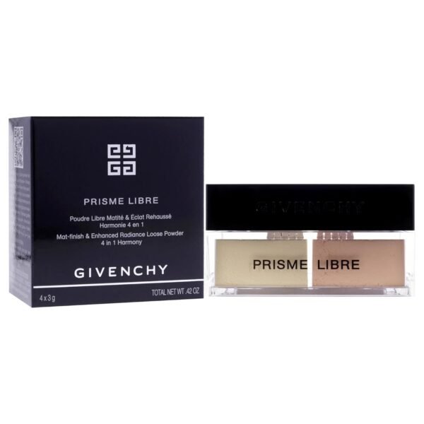 Prisme Libre Setting and Finishing Loose Powder - N05 Popeline Mimosa by Givenchy for Women - 0.4 oz Powder - Image 4