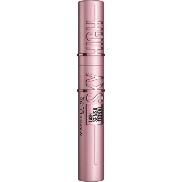Maybelline Lash Sensational Sky High Washable Mascara Makeup, Volumizing, Lengthening, Defining, Curling, Multiplying, Buildable Formula, Blackest Black, 1 Count - Image 10