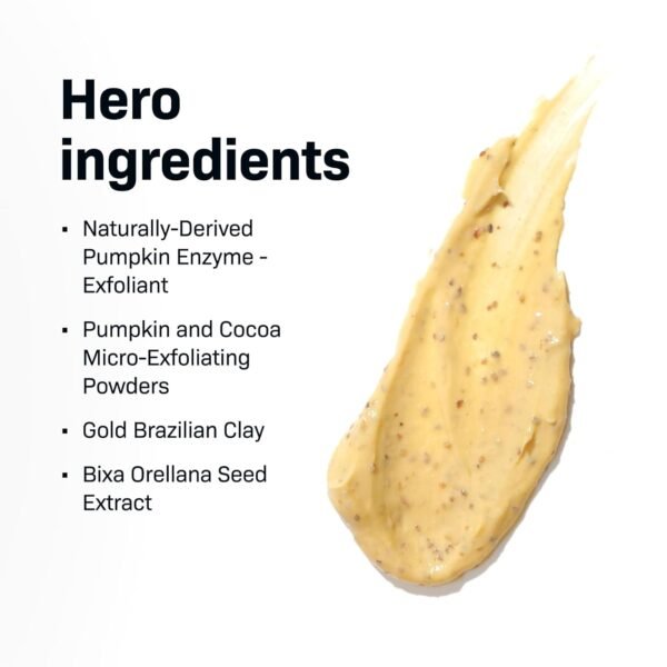 Revision Skincare Pumpkin Enzyme Mask, Gently Exfoliating Facial Mask, with Brazilian Clay and Natural Enzymes, 1.7 oz - Image 5