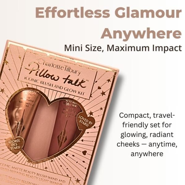 Charlotte Tilbury Pillow Talk Iconic Blush and Glow Kit - Image 6