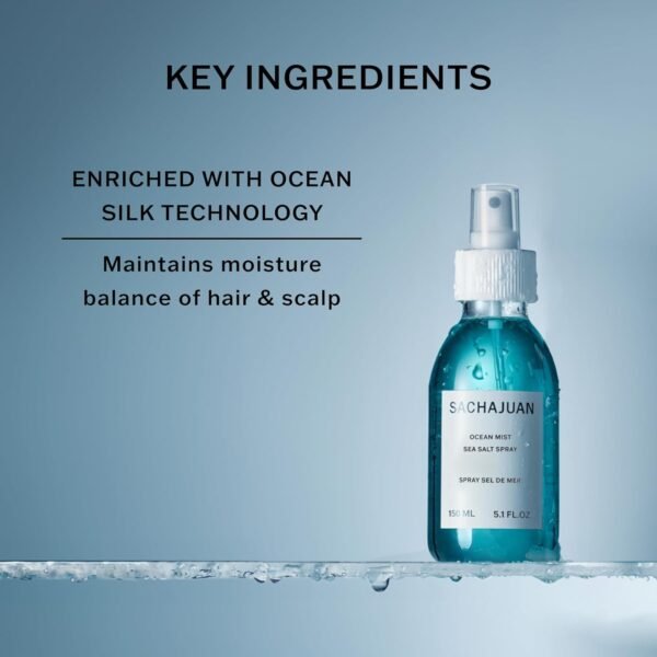 SACHAJUAN Ocean Mist Sea Salt Spray, Wave, Texture, Grip & Volume for Texturizing Beach Waves, Matte Finish - Image 5