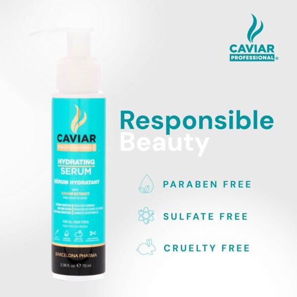 Vegan Hydrating Hair Serum Repair | Frizz control and split end repair - Image 7