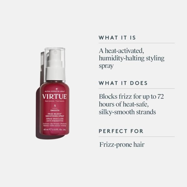 VIRTUE Smooth Frizz Block spray - Image 3