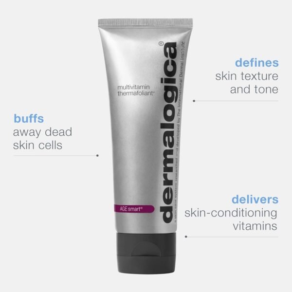 Dermalogica Multivitamin Thermafoliant, Face Exfoliator Scrub with Salicylic Acid and Retinol - Anti-Aging, Immediately Reveal Smoother and Fresher Skin, 2.5 Oz - Image 6
