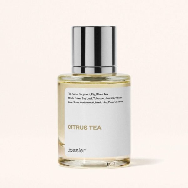 Dossier - Citrus Tea 1.7 Fl oz (50ml) - Perfume Inspired by Labo Thé Noir - Pure Infused - Paraben Free - Vegan - For Women Men Unisex - Image 7
