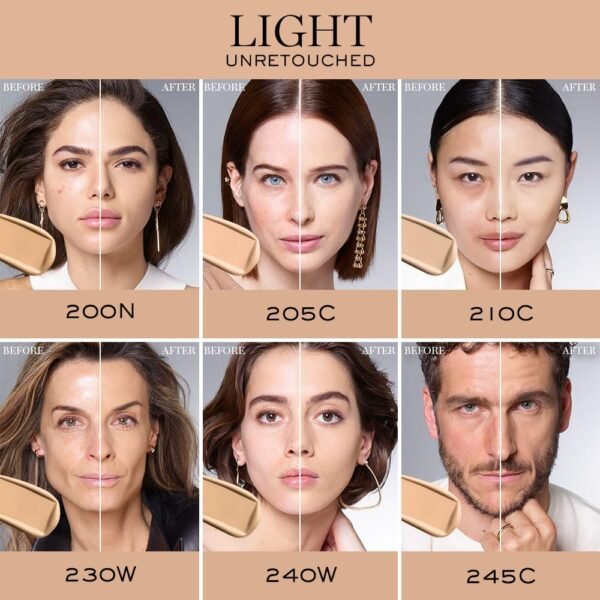 Lancôme Teint Idole Ultra Wear Buildable Full Coverage Foundation - Longwearing & Waterproof - Natural Matte Finish - Image 8