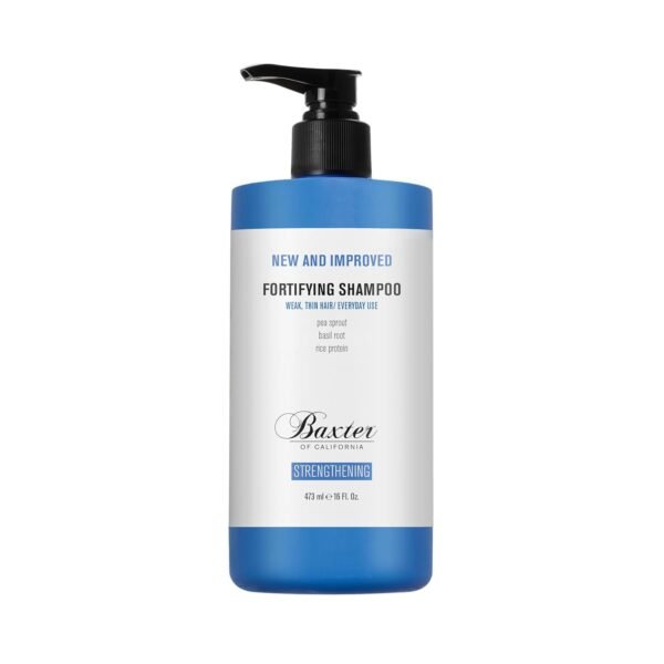 Baxter of California Daily Fortifying Shampoo for Men | All Hair Types| Cleanses and Strengthens | Fresh Mint Scent | Father's Day Gift Guide - Image 2