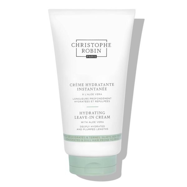 Christophe Robin Hydrating Leave-In Cream With Aloe Vera for Nourishing and Softening Dry Hair - Heat Protecting 5 fl. oz - Image 2