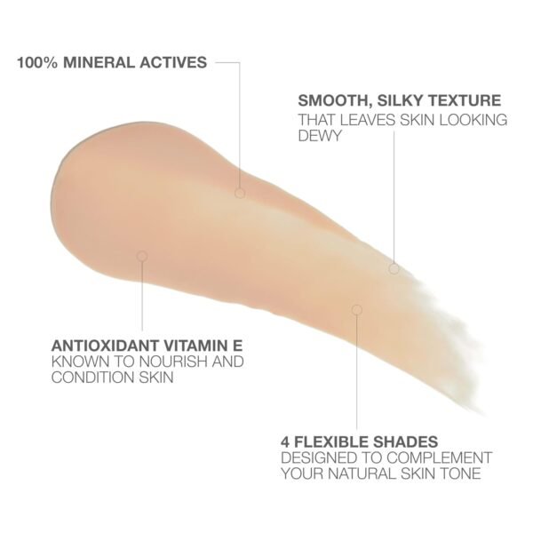 Neutrogena Purescreen+ Tinted Sunscreen for Face with SPF 30, Broad Spectrum Mineral Sunscreen with Zinc Oxide and Vitamin E, Water Resistant, Fragrance Free, Light, 1.1 fl oz - Image 4