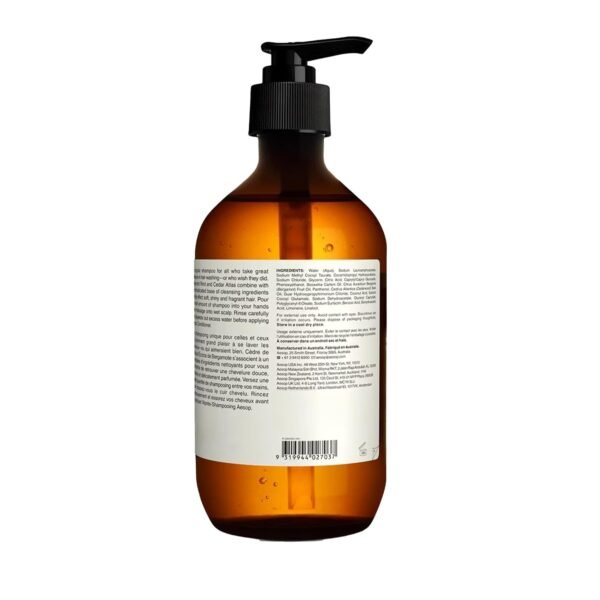 Aesop Shampoo & Conditioner Set | Hydrates, Softens, & Adds Shine | All Hair Types | 16.9 oz / 500mL - Image 8
