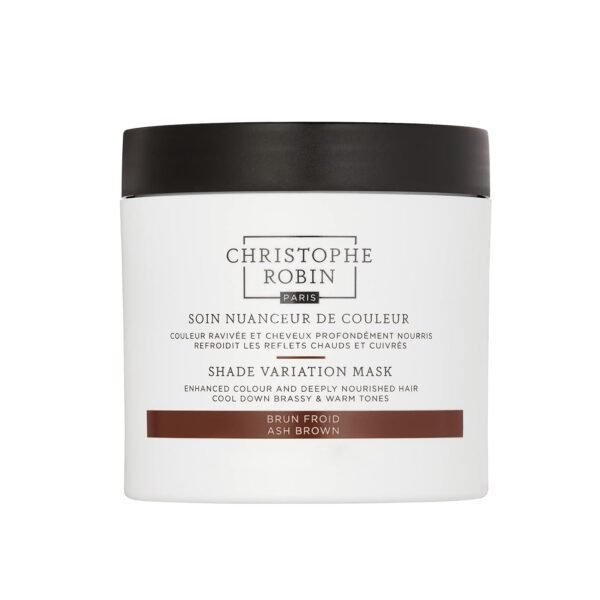 Christophe Robin Shade Variation Mask - Nourishing and Color-Enhancing - Ash Brown 250ml - Image 2