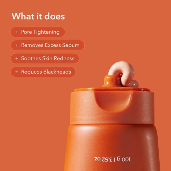 APRILSKIN Carrotene IPMP 3-Min Quick Dry Pore Caring Clay Mask | Kaolin & Zinc PCA | Reduces Pores & Sebum | Cooling Effect | Vegan | Gentle Exfoliation | Korean Skin Care | 100g 3.52 oz. - Image 4