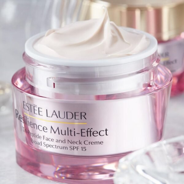 Estée Lauder Resilience Multi-Effect Tri-Peptide Face and Neck Cream Moisturizer SPF 15 | Anti-Aging - Image 5
