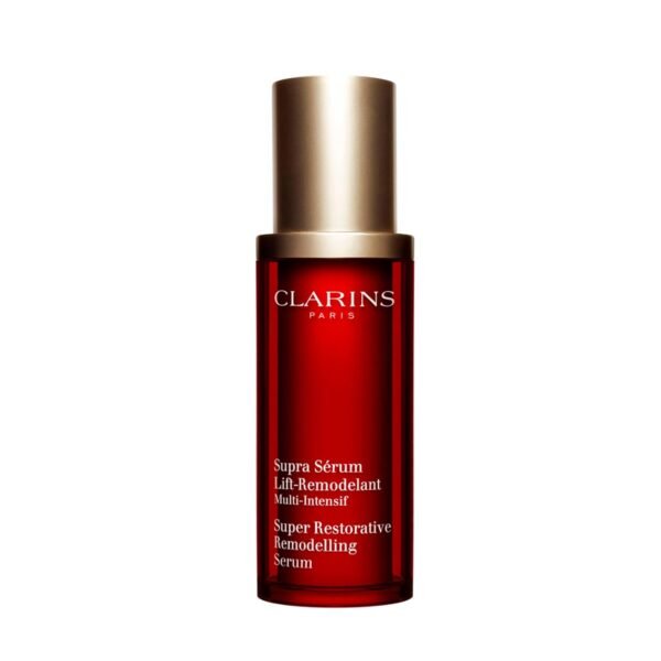 Clarins Super Restorative Remodelling Anti-Aging Serum For Mature Skin Weakened By Hormonal Changes | Replenishes, Illuminates and Helps Visibly Define Facial Contours | Targets Dark Spots & Wrinkles - Image 2