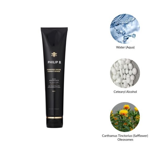 PHILIP B. Forever Shine Collection Kit - Limited Edition Set With Shampoo, Conditioner, Notes of Pure Oud & Detangling Comb - Image 9