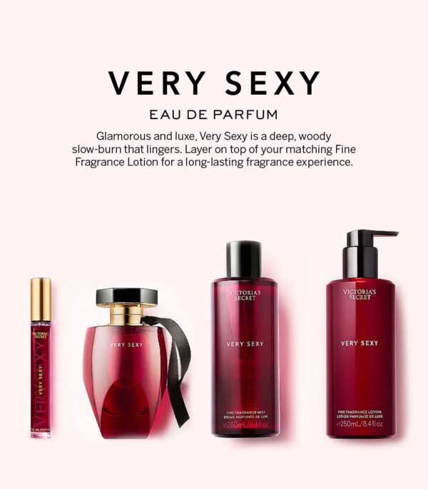 Victoria's Secret Very Sexy Eau de Parfum, Notes of Vanilla Orchid, Sun-Drenched Clementine & Wild Blackberry, Perfumes for Women (1.7 oz) - Image 6