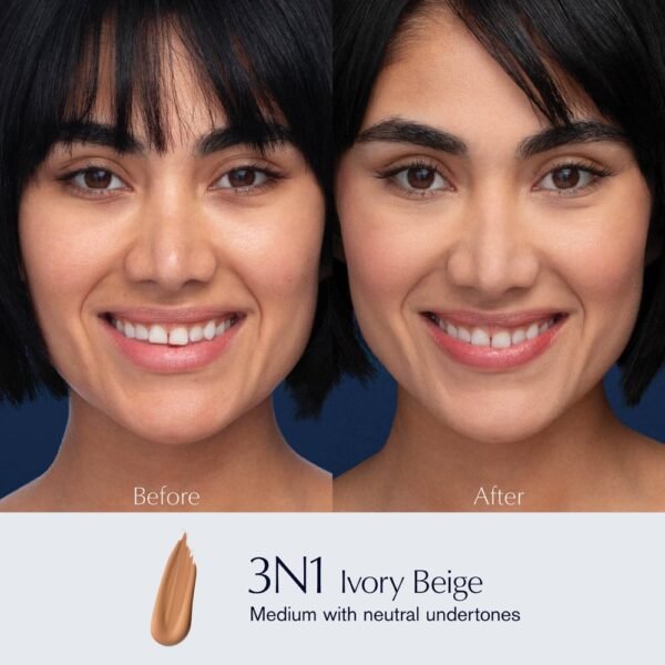 Estée Lauder Double Wear Stay-in-Place 24-Hour Long-Wear Matte Foundation Makeup, 1 Fl Oz - Image 4