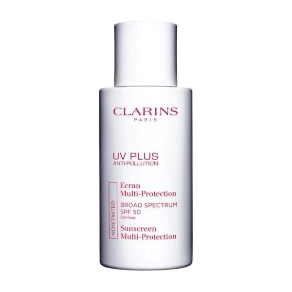 Clarins UV Plus Anti Pollution Sunscreen for Face | Broad Spectrum SPF 50 | Oil Free, No White Cast | UVA/UVB and Pollution Protection | Protective Antioxidants | All Skin Types - Image 2