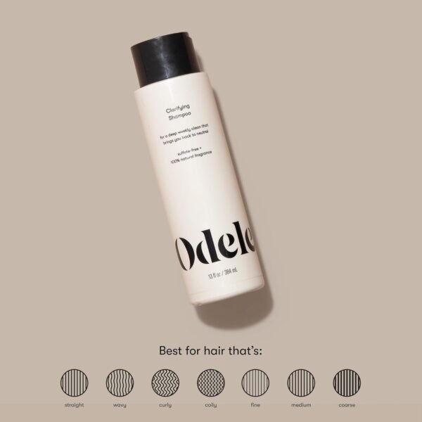 Clarifying Sulfate-Free Shampoo, a Deep Weekly Clean that Removes Buildup for All Hair Types & Textures, 13 Fl Oz - Image 4