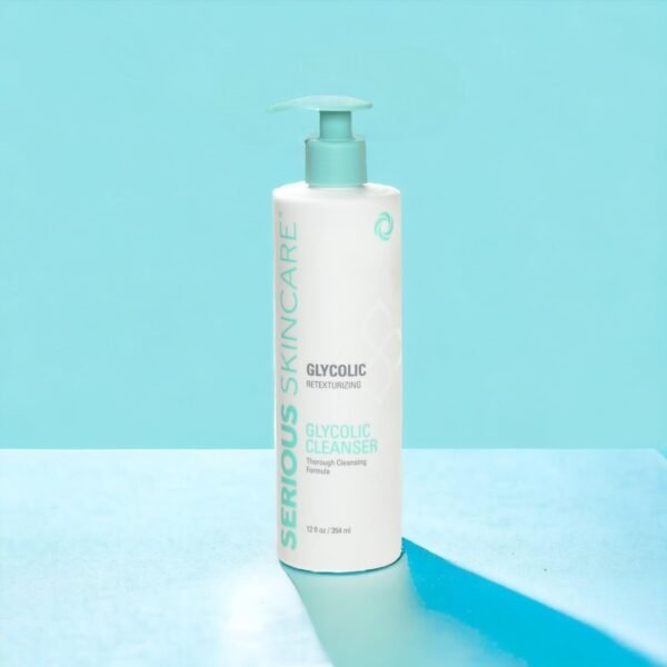 Serious Skincare Glycolic Facial Cleanser 12 oz. + Oscillating Facial Brush Cleansing Tool - Creamy Deep Pore Cleansing Formula - Glycolic Acid - Gentle - Oil Free Face Wash - Image 8