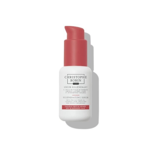 Christophe Robin Regenerating Serum with Prickly Pear Oil - Hair Serum for Dry Damaged Hair, Thinning Hair, Frizzy Hair - Hair Care Products - 1.7 fl oz 50 ml - Image 2