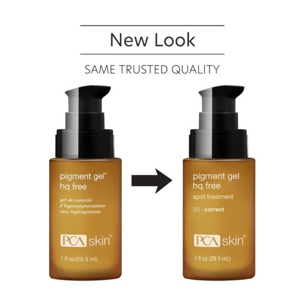 PCA SKIN Hydroquinone-Free Pigment Gel Dark Spot Corrector, Dark Spot Serum for Brightening Dark Spots and Hyperpigmentation, Helps Even Skin Tone and Promote a Clear Complexion, 1.0 oz Pump - Image 3