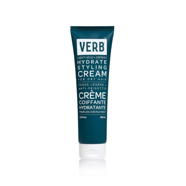 VERB Hydrate Styling Cream - Smooth + Reduce Frizz for Dry + Frizzy Hair - Amber + Warm Jasmine Scent - Image 2