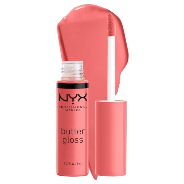 NYX PROFESSIONAL MAKEUP Butter Gloss, Non-Sticky Lip Gloss - Creme Brulee (Natural) - Image 2